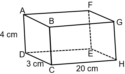 Rectangle Block Image Maths A rectangular block of lead has dimensions 4 cm × 3 cm × 20 cm. A ...